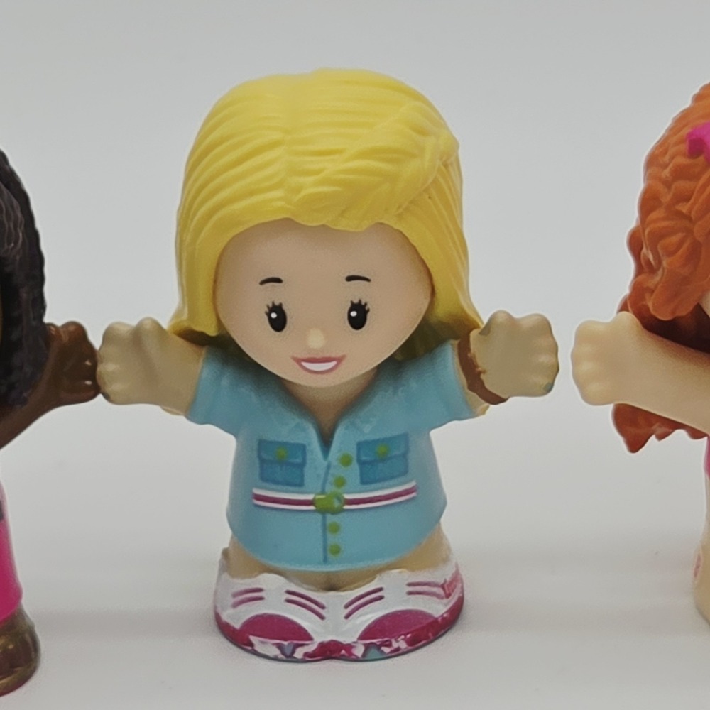Lot 4 Fisher-Price Little People Barbie Race Car Swimming African American *READ - Picture 3 of 16